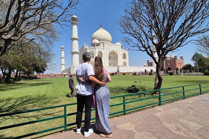2 Days Overnight Taj Mahal & Agra Tour From Delhi - Day 1 in Agra: Fort Views, Baby Taj Details, and Mehtab Bagh at Sunset