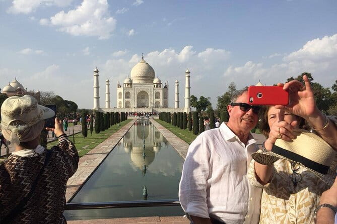 2 Days Taj Mahal and Agra Private Tour From Bangalore - Mehtab Bagh at sunset: the Taj Mahal view with a twist