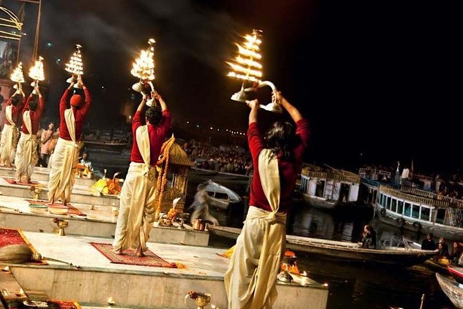3-Days Delhi and Varanasi Tour by Express Train.Includes,Hotel Transfers. - Sunrise Ganges boat ride + old lanes before you head back