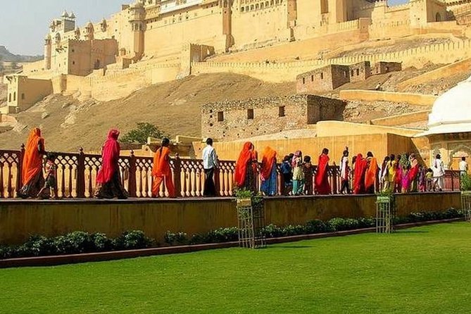 8-Day Golden Triangle & Rajasthan Private Tour from Delhi - Day 3 Jaipur: Amber Fort and the five big-name sights
