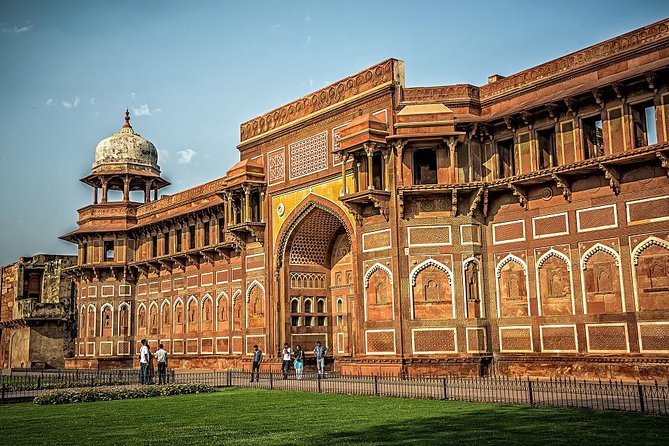 8 Days Private India Golden Triangle Tour with Delhi Jaipur Agra Varanasi - Agra and the Taj Mahal: Battery Van Convenience, Plus Marble Craft Time