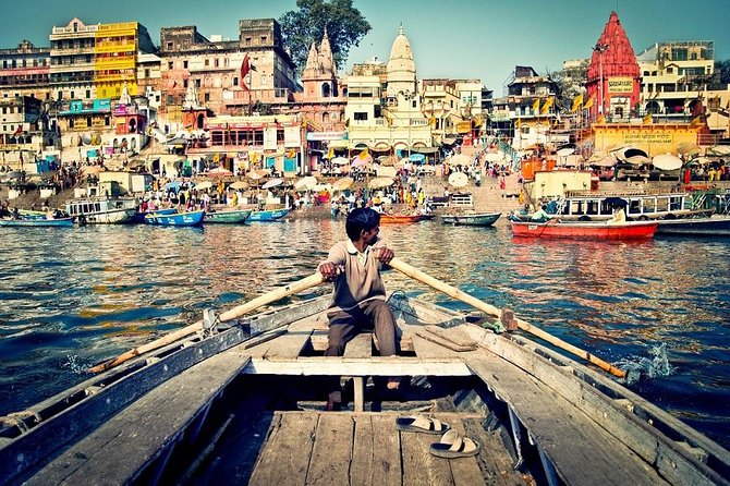 8 Days Private India Golden Triangle Tour with Delhi Jaipur Agra Varanasi - Varanasi: Ganges Boat Ride and Evening Prayer Ceremony