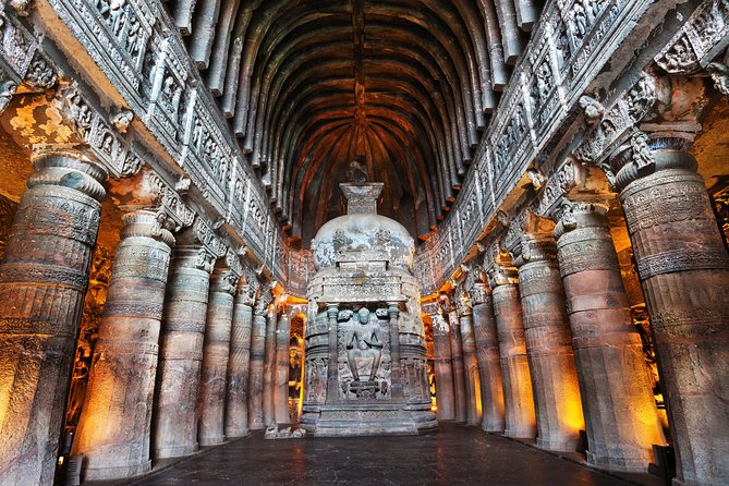 Adventurous & Classical India Curated Journey: South & Golden Triangle - Ajanta and Ellora rock-cut storytelling in Maharashtra