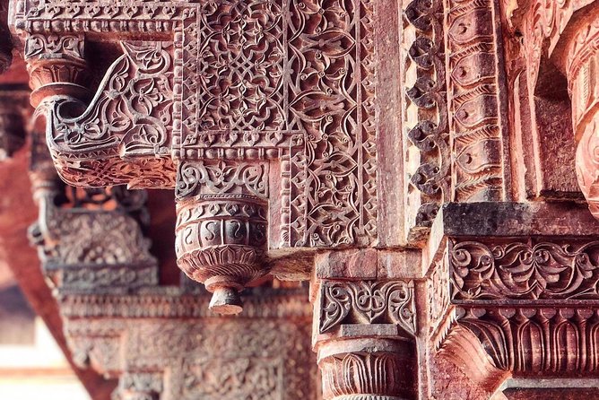 Agra Full Day Taj Mahal at Sunrise With Agra Fort & Itimad-ud-Daulah From Delhi - Agra Fort: Mughal power in red sandstone