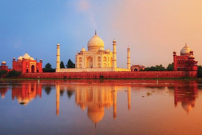 Day Trip to The Taj Mahal, Agra with Mathura & Vrindavan from Delhi - Agra Fort: UNESCO views with Akbar’s red-sandstone maze