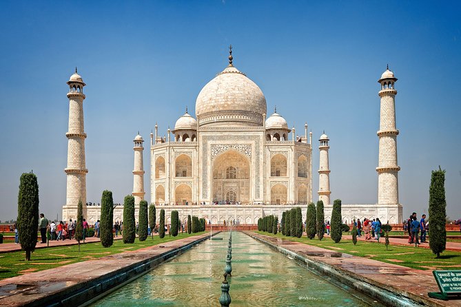 Delhi Agra and Jaipur in 3 Days - Golden Triangle Tour India - Delhi Day: Jama Masjid, Chandni Chowk rickshaw, and Qutub Minar