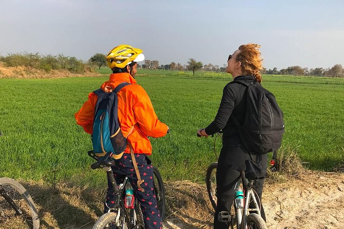 Delhi- Agra Long Distance Bicycle Trip - Vrindavan night by the Yamuna ghats: why this stop matters