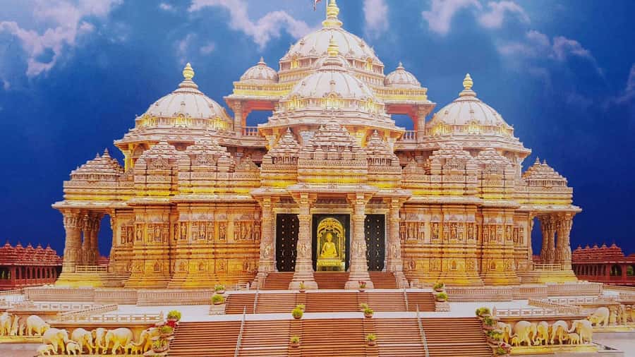 Delhi: Akshardham Temple Tour with Water & Light Show by Car - Price and value: What $22 buys you in Delhi