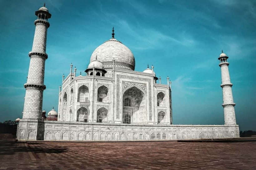 Delhi: All-Inclusive Day trip Taj Mahal with Elephant SOS - Agra Fort with Mughal optical illusions and a Taj viewing story
