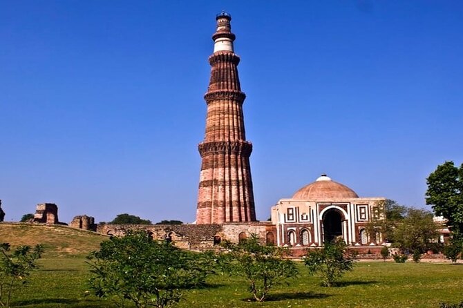 Delhi: City Sightseeing Private tour Half or Full-Day Option - Qutub Minar: Tall, Vertical, and Surprisingly Legible
