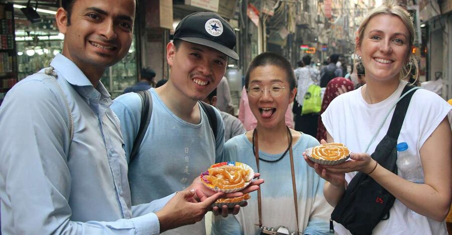 Delhi: Old Delhi Street Food Tour with Rickshaw Ride - Chandni Chowk: 3 Hours of Chaat, Parathas, and Sweet Stops