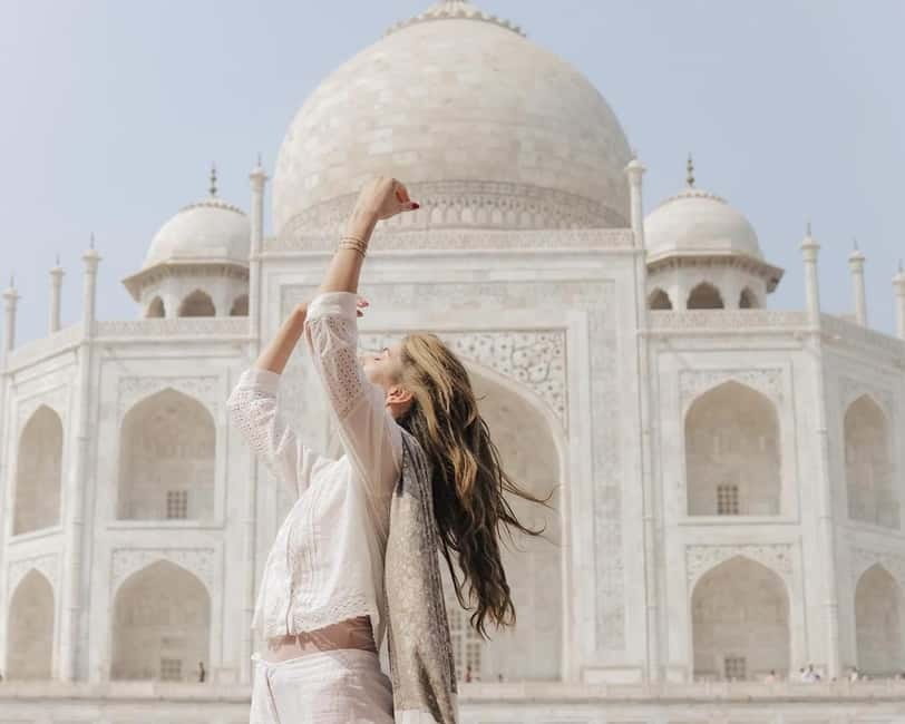 Delhi: Private 3-Day Golden Triangle Tour with Hotel - Day 2: Taj Mahal Sunrise, Agra Fort, Fatehpur Sikri, Abhaneri Stepwells, then Jaipur