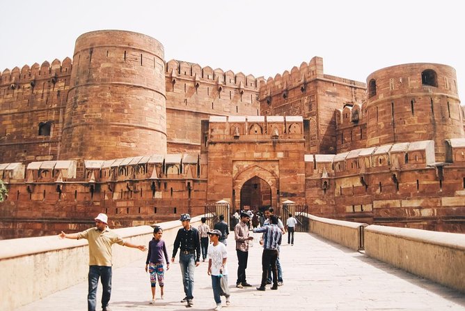 Delhi: Taj Mahal & Agra Day Tour by Superfast Train All Inclusive - Agra Fort after Taj Mahal: a different mood, same power