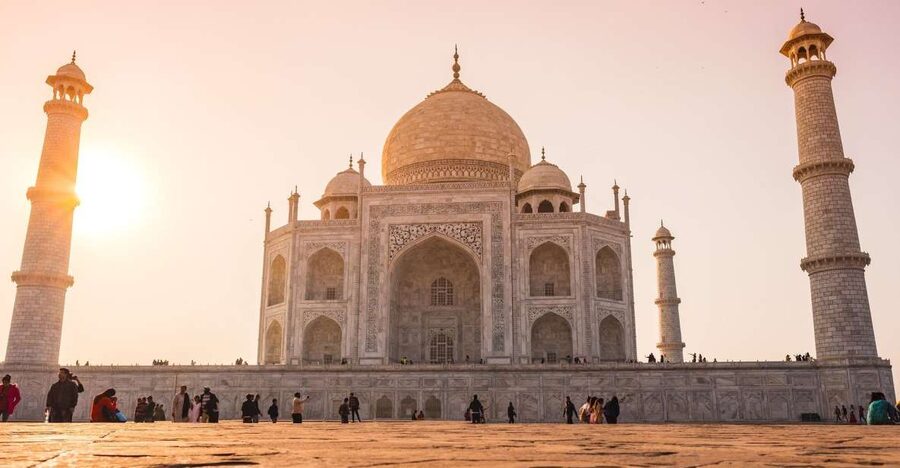 Delhi: Taj Mahal and Agra Private Day Trip with Hotel Pickup - Taj Mahal: white marble, photo angles, and skip-the-line entry