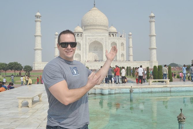 Delhi to Agra Taj Mahal Private Day Trip by Superfast Train - Early Taj Mahal Access: Skip-The-Line Entry and the Diana Bench Photo