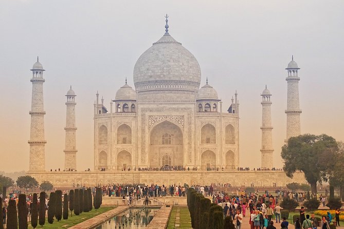 Essence of Royal India: Golden Triangle in Four Days - Day 2: Agra sunrise Taj Mahal, then Fort and marble tombs