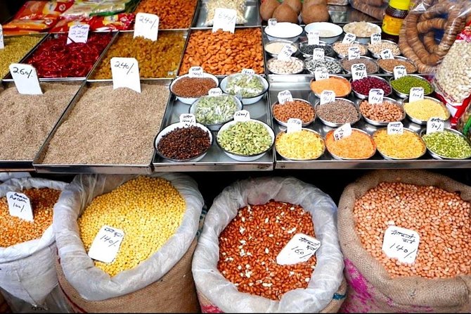 Food Tour of OLD Delhi: Experience Indian Mouth-watering Cuisine - Khari Baoli: Asia’s biggest wholesale spice market, in food form
