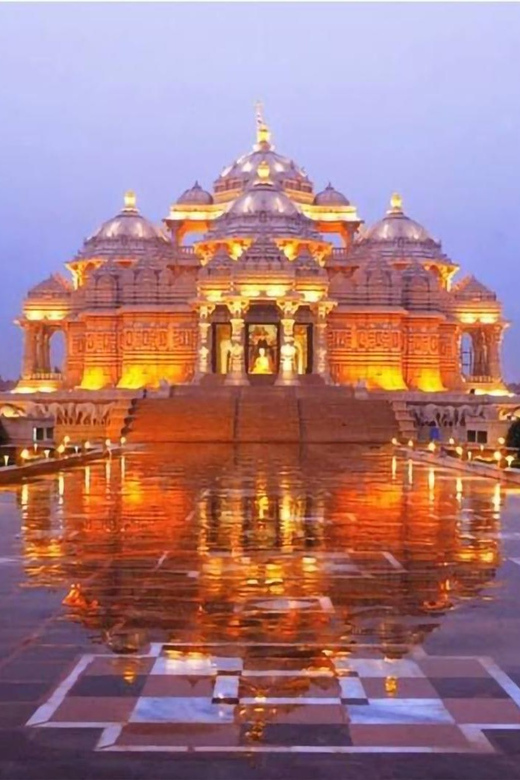 From Delhi: Akshardham Tour With Light & Water Show - Sahajanand Darshan: Swaminarayan’s life through step-by-step exhibitions