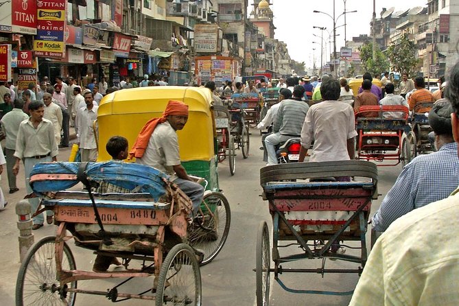 From Delhi: Private 4-Days Golden Triangle Tour - All Inclusive - Day 1 in Delhi: Red Fort with the guide doing the heavy lifting