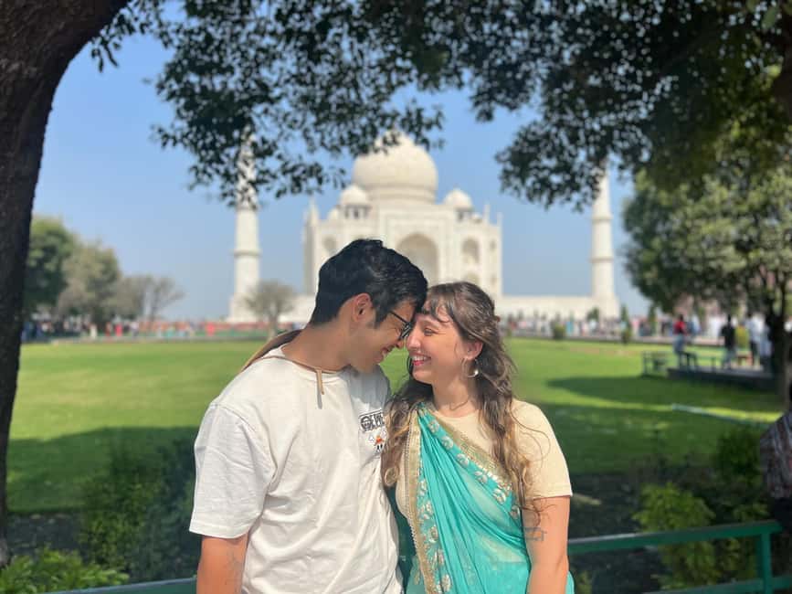From Delhi: Private Agra & Taj Mahal Tour with 5 <em> Lunch – Key Things That Make This Tour Work’ /></p>
<ul>
<li><strong>Guaranteed skip-the-queue</strong> for the major monuments, so you spend less time waiting.</li>
<li><strong>Door-to-door pickup and drop-off</strong> from your hotel or airport area, without a shared meeting point.</li>
<li><strong>Private AC car roundtrip</strong> with planned stops for refreshments on the way.</li>
<li><strong>Expert guide in your preferred language</strong> (English, French, Japanese, Russian, Spanish).</li>
<li><strong>Comfort + comfort-food break</strong> with a 5</em> buffet lunch in a clean setting.</li>
<li><strong>Optional adds when time permits</strong>, like Baby Taj and Itimad Ud Daulah.</li>
</ul>
<h2 id="private-ac-car-from-delhi-to-agra-real-comfort-real-time-savings">Private AC Car From Delhi to Agra: Real Comfort, Real Time Savings</h2>
<p><img width="866" height="650" decoding="async" src=