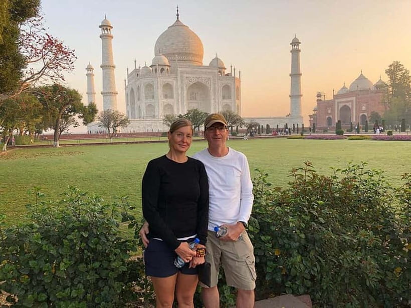 From Delhi: Private Taj Mahal & Agra Tour with 5<em> Lunch – Key Highlights You’ll Care About’ /></p>
<ul>
<li><strong>Private transport</strong> with bottled water and tolls handled for you</li>
<li><strong>Sunrise Taj Mahal time</strong> (2–3 hours) plus guidance for great viewing spots</li>
<li><strong>Agra Fort</strong> with gardens and Mughal-era halls, explained on the walk-through</li>
<li><strong>Baby Taj (Itmad-ud-Daulah)</strong> as a calmer closer before heading back to Delhi</li>
<li><strong>Optional 5-star hotel buffet</strong> with meal timing based on pickup time</li>
<li><strong>Expert guide + private driver</strong> for a smooth, paced day</li>
</ul>
<h2 id="why-this-private-delhi-to-agra-setup-works-so-well">Why This Private Delhi-to-Agra Setup Works So Well</h2>
<p><img width="853" height="640" decoding="async" src=