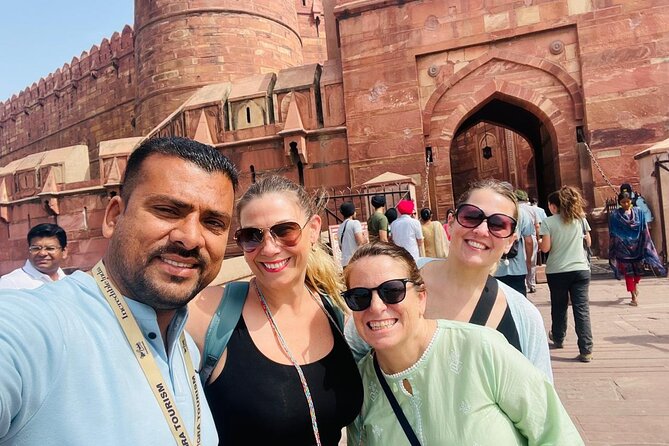 From Delhi: Same Day Taj Mahal Tour By Car - Agra Fort: the Mughal story behind the red sandstone walls