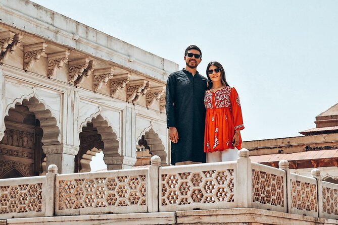 From Delhi: Skip-The-Line, Taj Mahal Day Tour With Entrance Fee - Agra Fort: Mughal Power Up Close