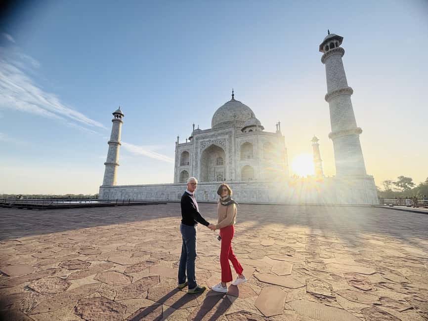 From Delhi: Sunrise Taj Mahal & Agra Tour with 5-Star Meal - Key highlights you’ll feel right away