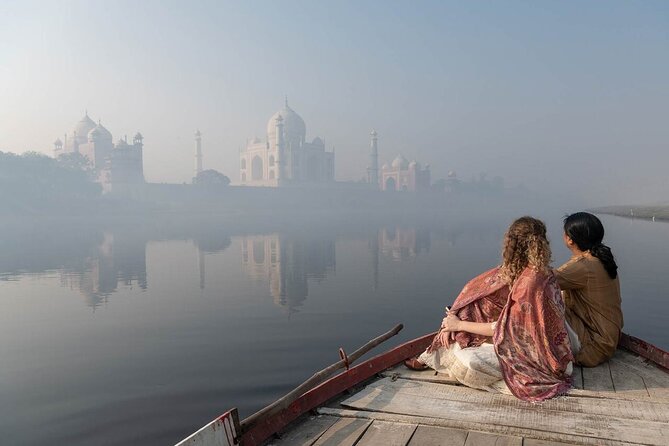 From Delhi: Sunrise Taj Mahal Tour with Professional Photographer - Agra Fort: guided red-stone history stop with admission included