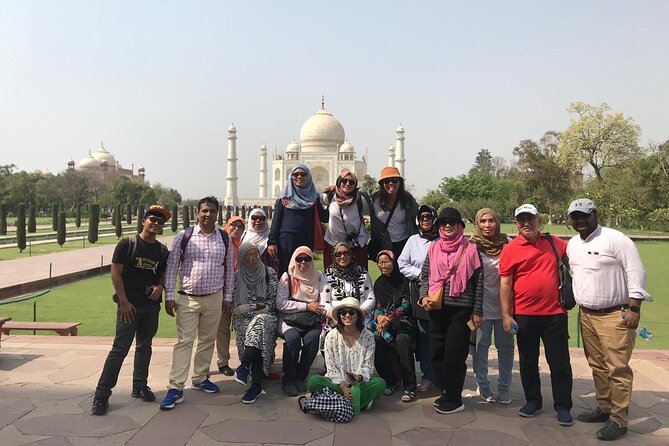 From Delhi -Taj Mahal & Agra Fort Day Tour With 5 Star Lunch - Taj Mahal With an English Guide: What You Should Watch For
