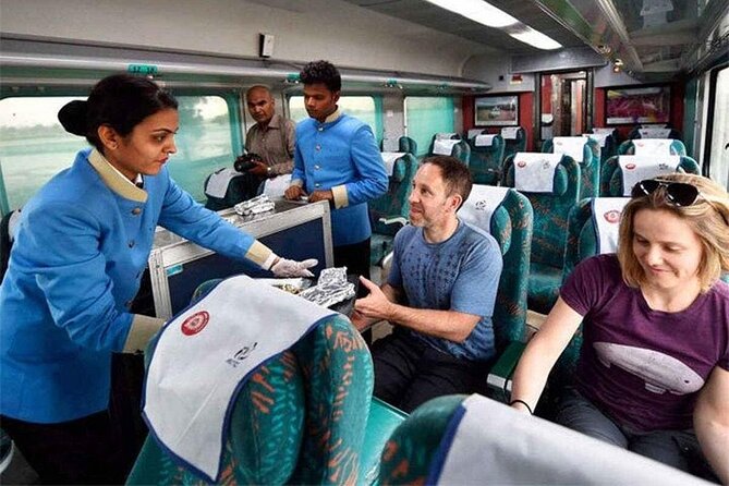 From Delhi : Taj Mahal & Agra Fort Tour by Luxury Express Train - How the Gatimaan Express same-day schedule works from Delhi