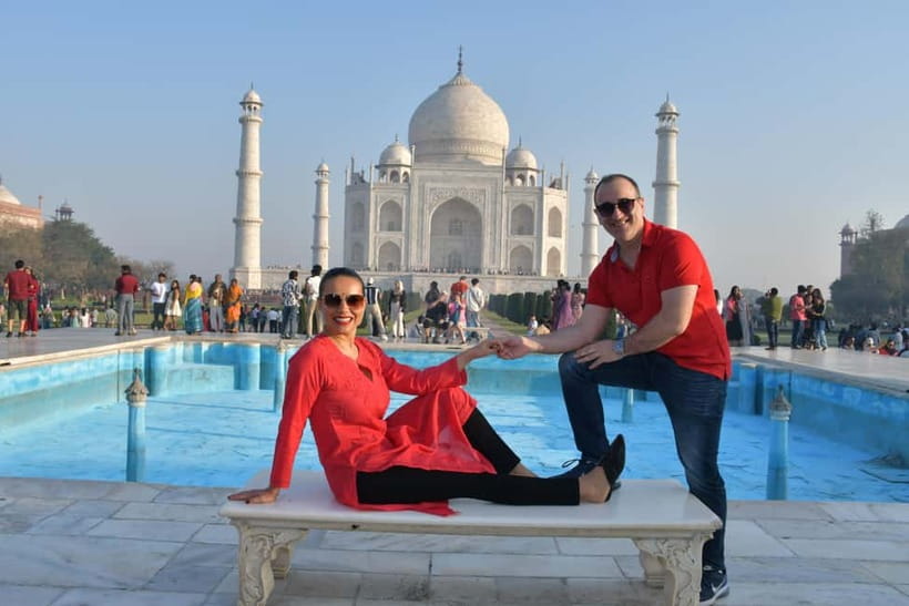 From Delhi: Taj Mahal & Agra Tour by Superfast Train - Languages, private group energy, and guide quality