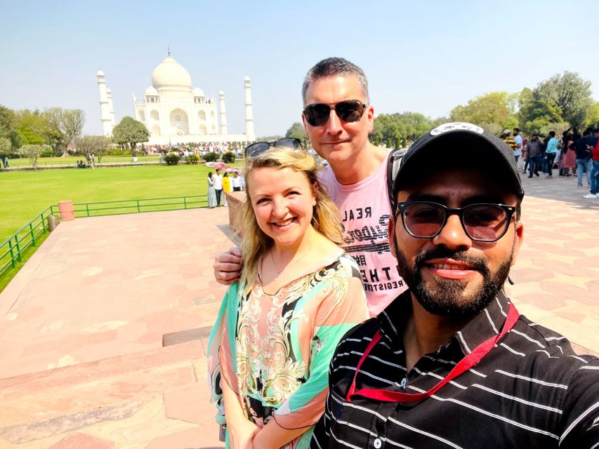 From Delhi: Taj Mahal and Agra Day Tour by Super-fast Train - Entering the Taj Mahal with a Live Guide (and Less Stress)