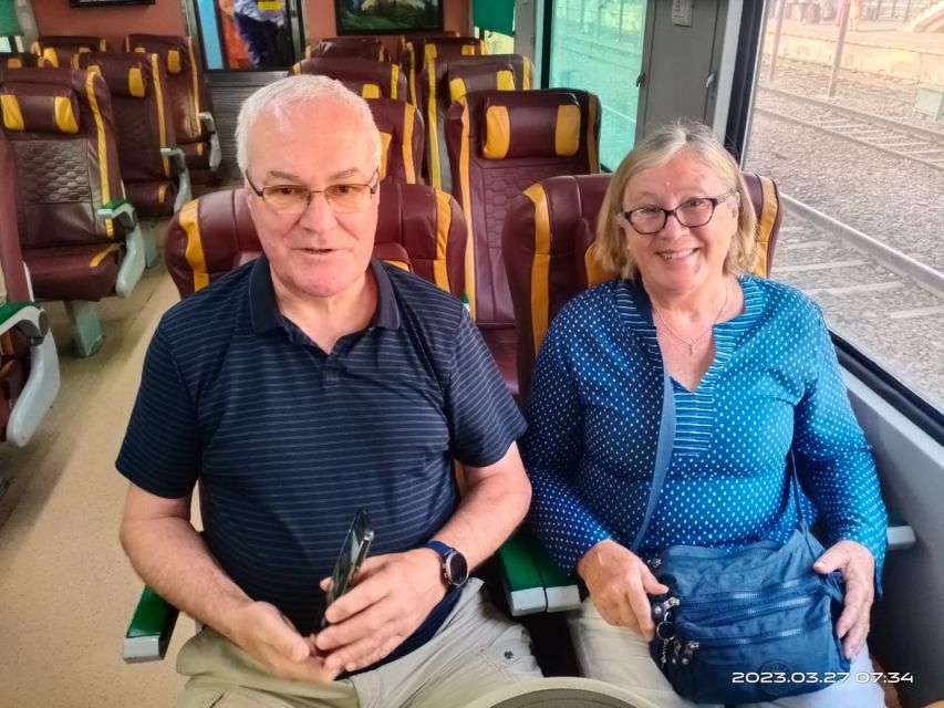 From Delhi: Taj Mahal and Agra Day Tour by Super-fast Train - Agra Fort: Red Sandstone, Royal Views, and a Nice Break from the Main Crowd