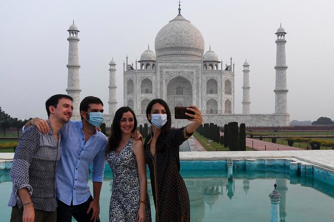 From Delhi Taj Mahal and Agra Fort Private Tour By India's fastest Train - Hotel Pickup and the 08:10 Departure Rhythm