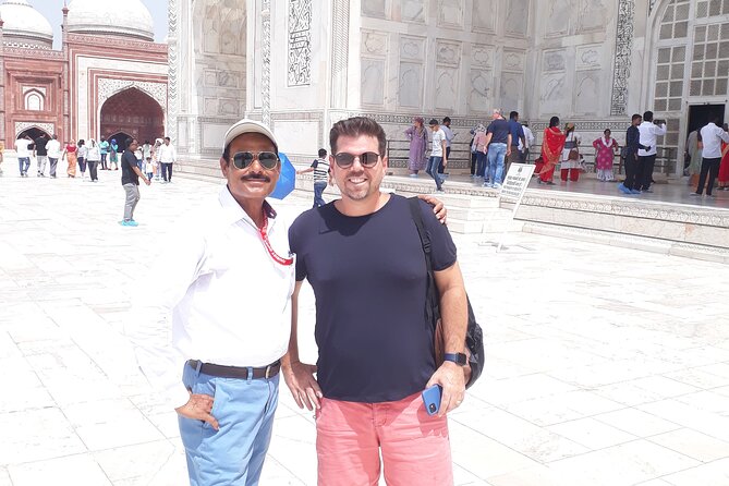 From Delhi : Taj Mahal Luxury Tour Package by Car - Lunch at an Agra restaurant with Taj Mahal views