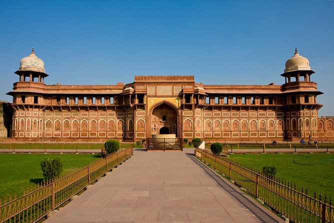 From Delhi: Taj Mahal Sunrise, Agra Fort & Baby Taj Day Tour - Agra Fort (UNESCO) and the Mughal details you can actually see