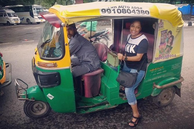 Full Day Delhi City Tour By Tuk Tuk - India Gate and the government-builing drive: quick stop, good pacing
