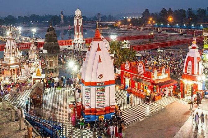Full-Day Private Tour in Rishikesh & Haridwar - Ram Jhula: crossing the Ganga on a 450-foot bridge