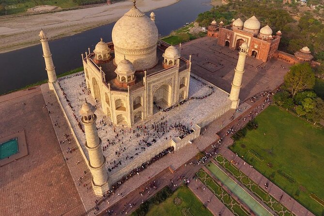 Full Day Tour of Taj Mahal and Agra Fort from Delhi - Agra Fort: Red Sandstone, Mosque Courtyards, and Mughal Power