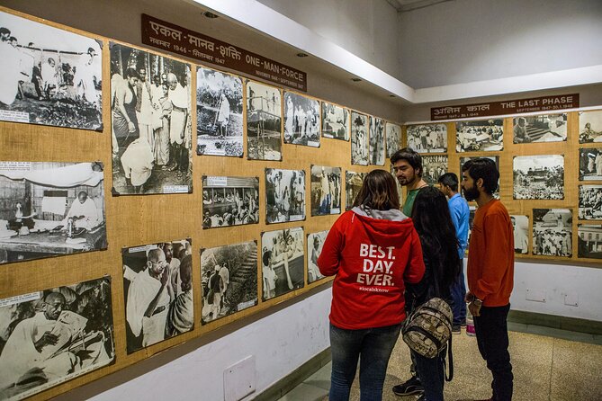 Gandhi Delhi Private History Adventure Tour - Pickup, mobile ticket, and group size in real life