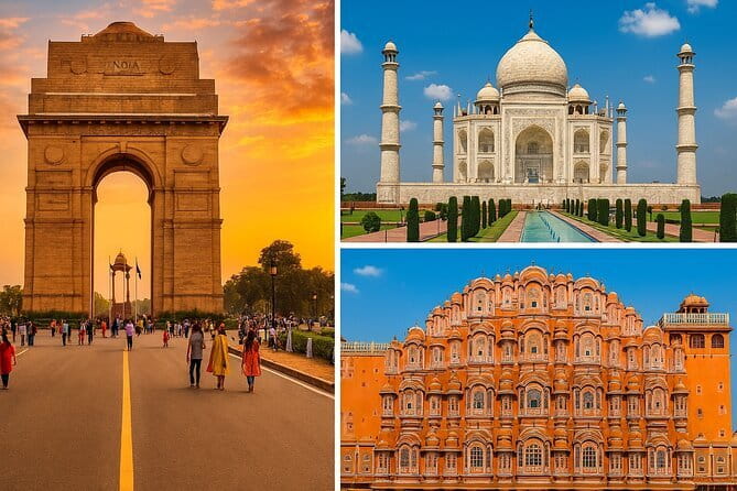 Golden Triangle Agra Jaipur with Lalit Private Drivers India - Jaipur Day 5: Hawa Mahal, Amber Fort, Jal Mahal, City Palace, and Jantar Mantar