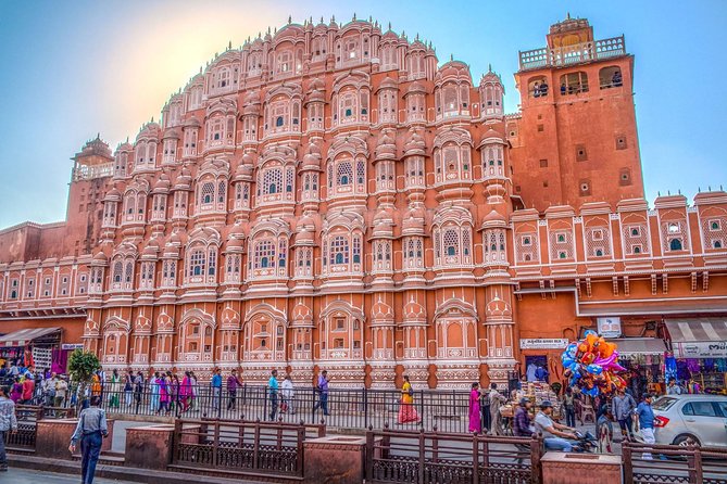Golden Triangle Tour 3 Days with Accommodation & Entrance fee - Jaipur in one day: Amber Palace, Hawa Mahal, Jal Mahal, City Palace