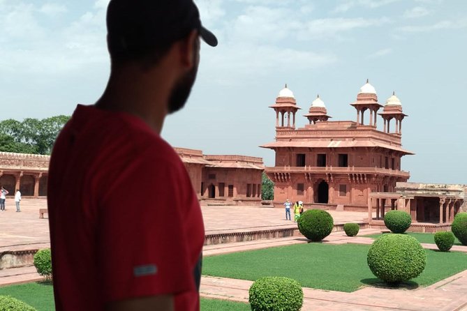 Golden Triangle Tour 4 Nights 5 Days - Day 2 in Agra: Taj Mahal, Agra Fort, and the Mehtab Bagh view