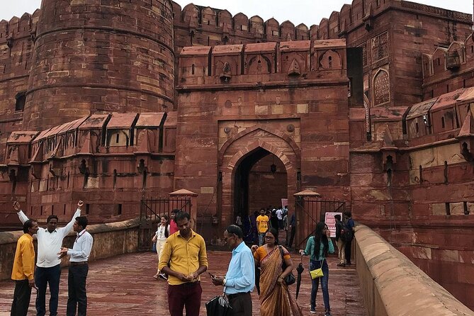Guided Day Trip from Delhi to Agra & Fatehpur Sikri - Agra Fort: Mughal power, built for defense