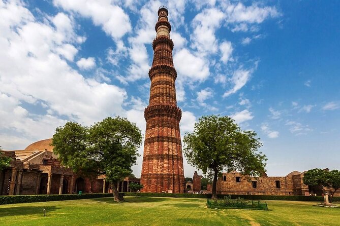 Luxury 3 Days Delhi, Agra, Jaipur Golden Triangle Tour By Car - Day 1 Delhi: Humayun’s Tomb, Qutub Minar, Lotus Temple, India Gate, and the imperial core
