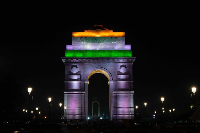 New Delhi Night City Tour - Lotus Temple: A Passing Evening View (No Entry Hassle)