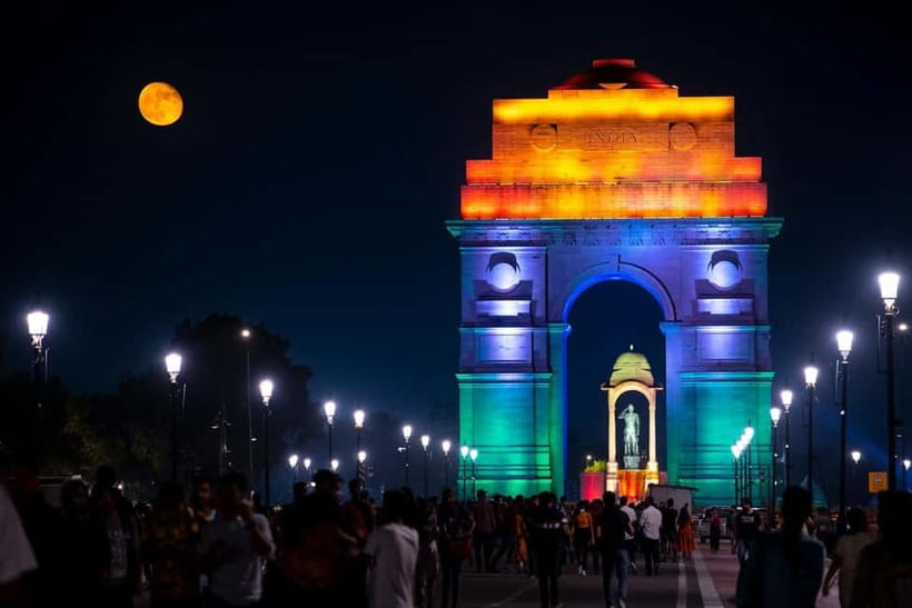New Delhi : Night View of Delhi Tour - 4 Hrs - Pickup Timing and Where You’ll Be Collected