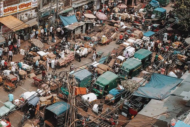 Old Delhi City Tour With Rickswa Ride! - Khari Baoli Spice Market: Where Wholesale Energy Meets Old Lanes