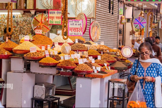 Old Delhi Cultural, Temples, Heritage Walking Street Food Tour - Khari Baoli spice market: coffee/tea and stories in the middle of commerce